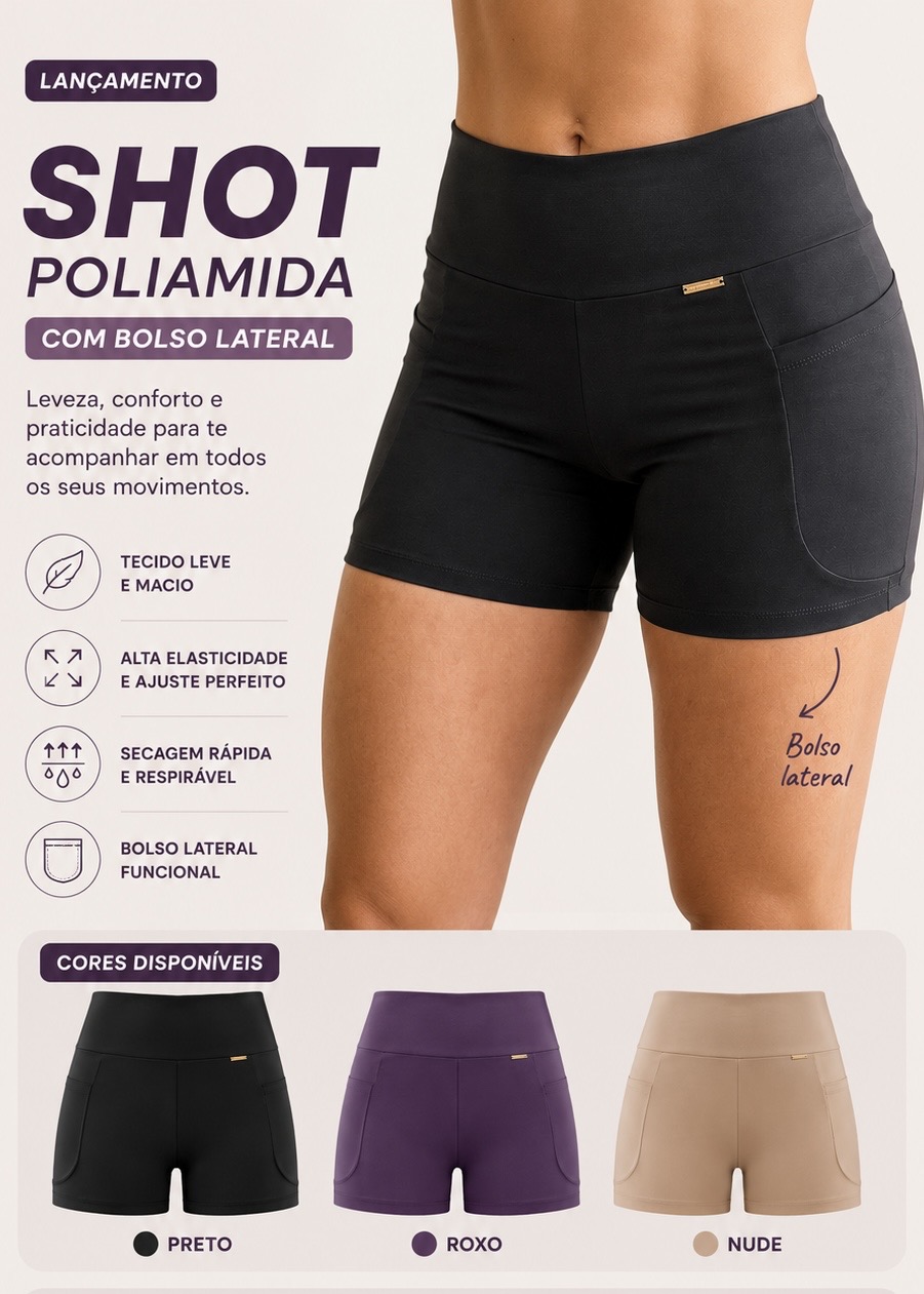 SHORT NINA POLIAMIDA GG