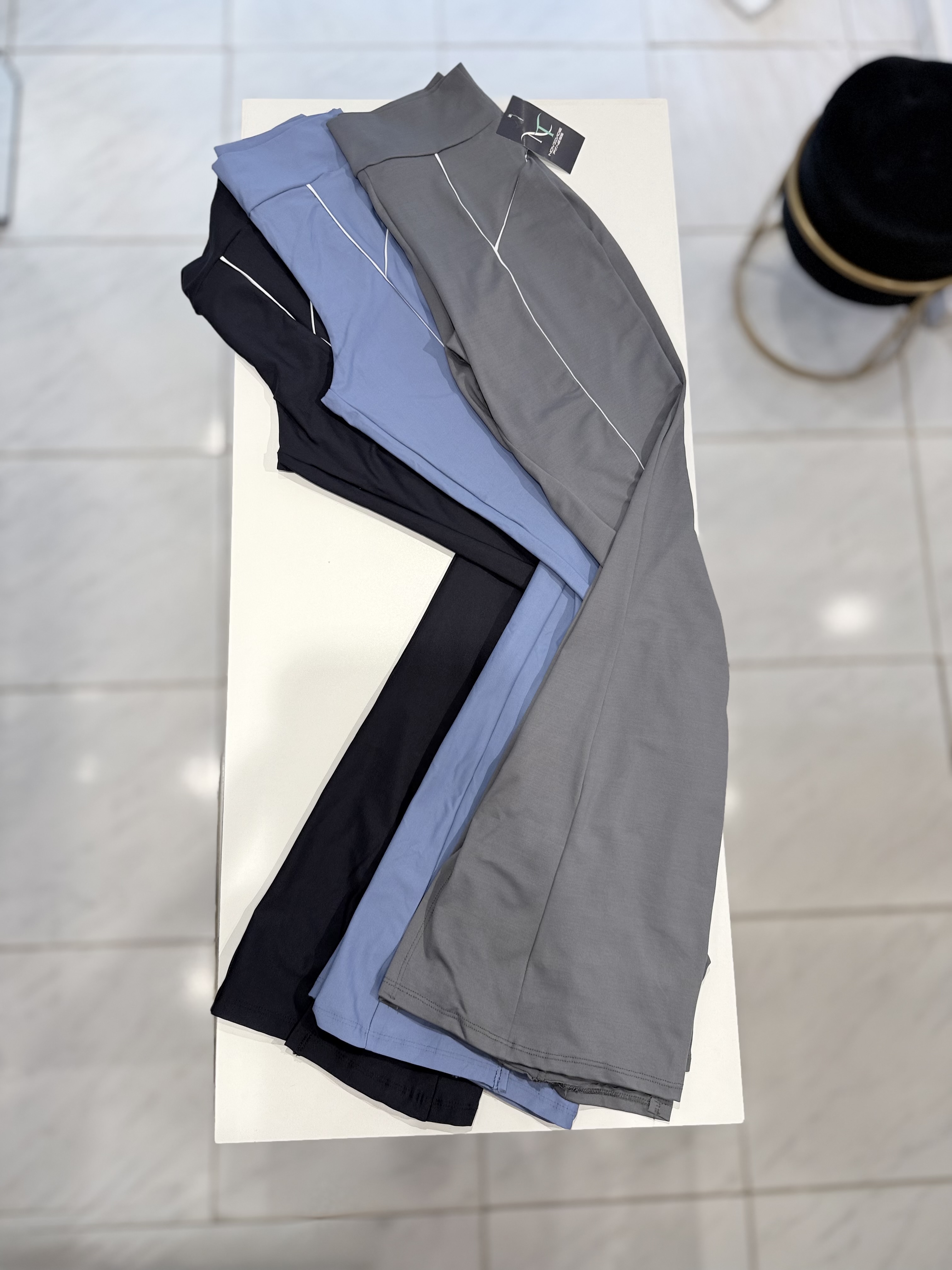 CALCA FLARE AZUL M VESTE 38/44