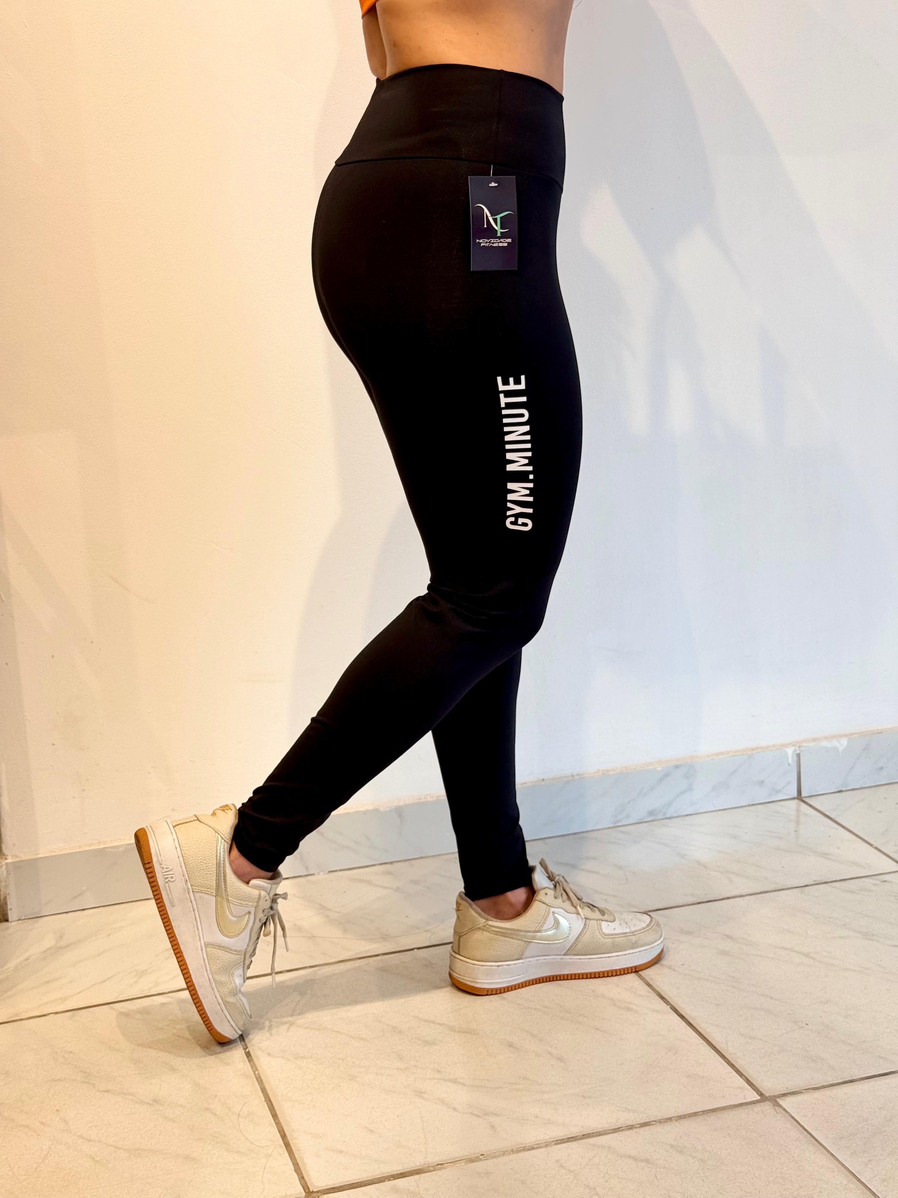 CALCA GYM MINUTE PRETA VESTE 38/46