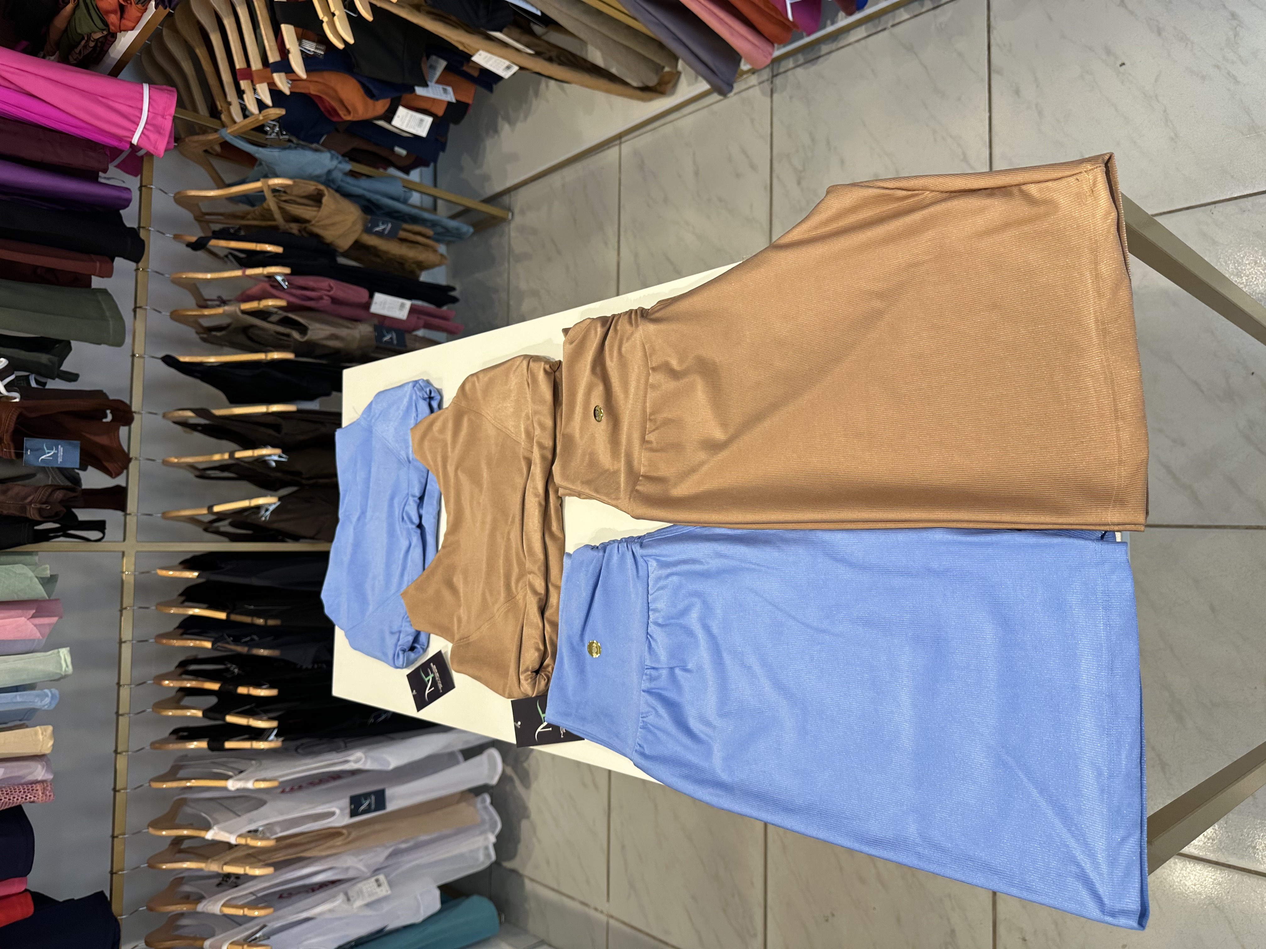 CONJ SHORT CANELADO PLUS